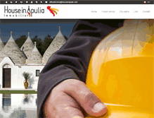 Tablet Screenshot of houseinapulia.com
